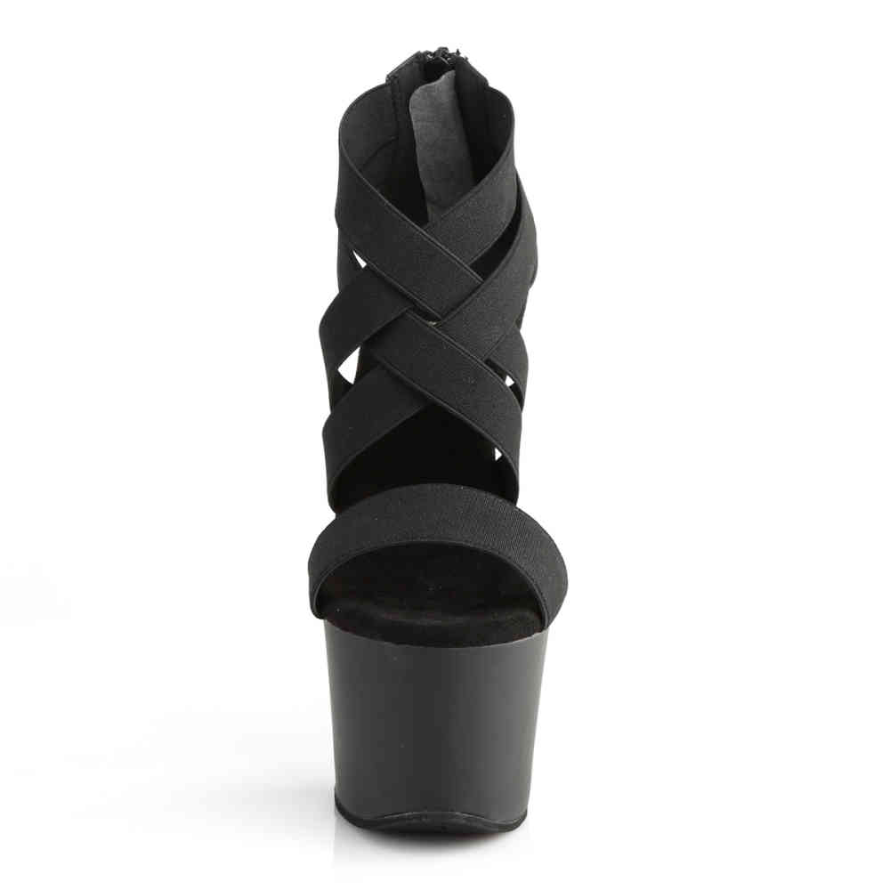 Pleaser - SKY-369 Knöchelriemen-Sandale, Poledance Schuhe - Pole dance schuhe - Schwarz